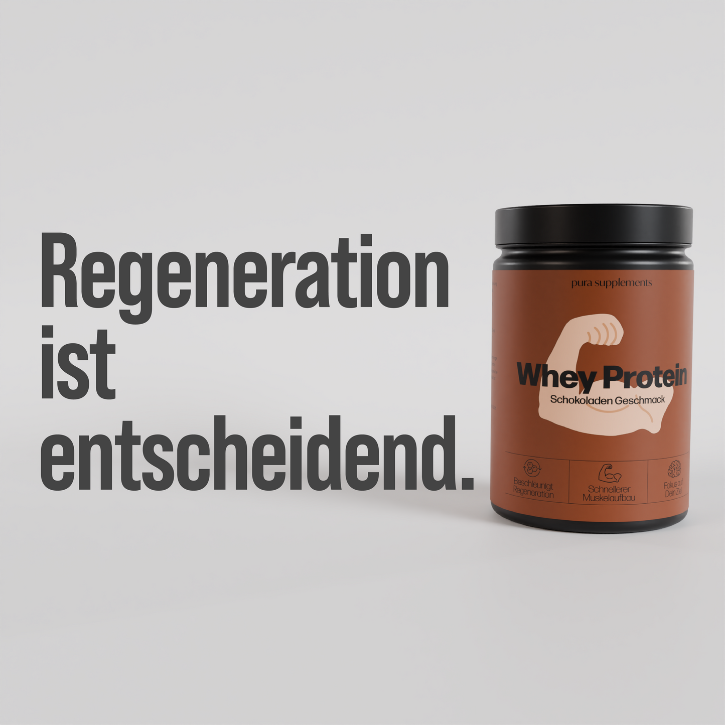 Premium Whey Protein Schokolade - 1.000g