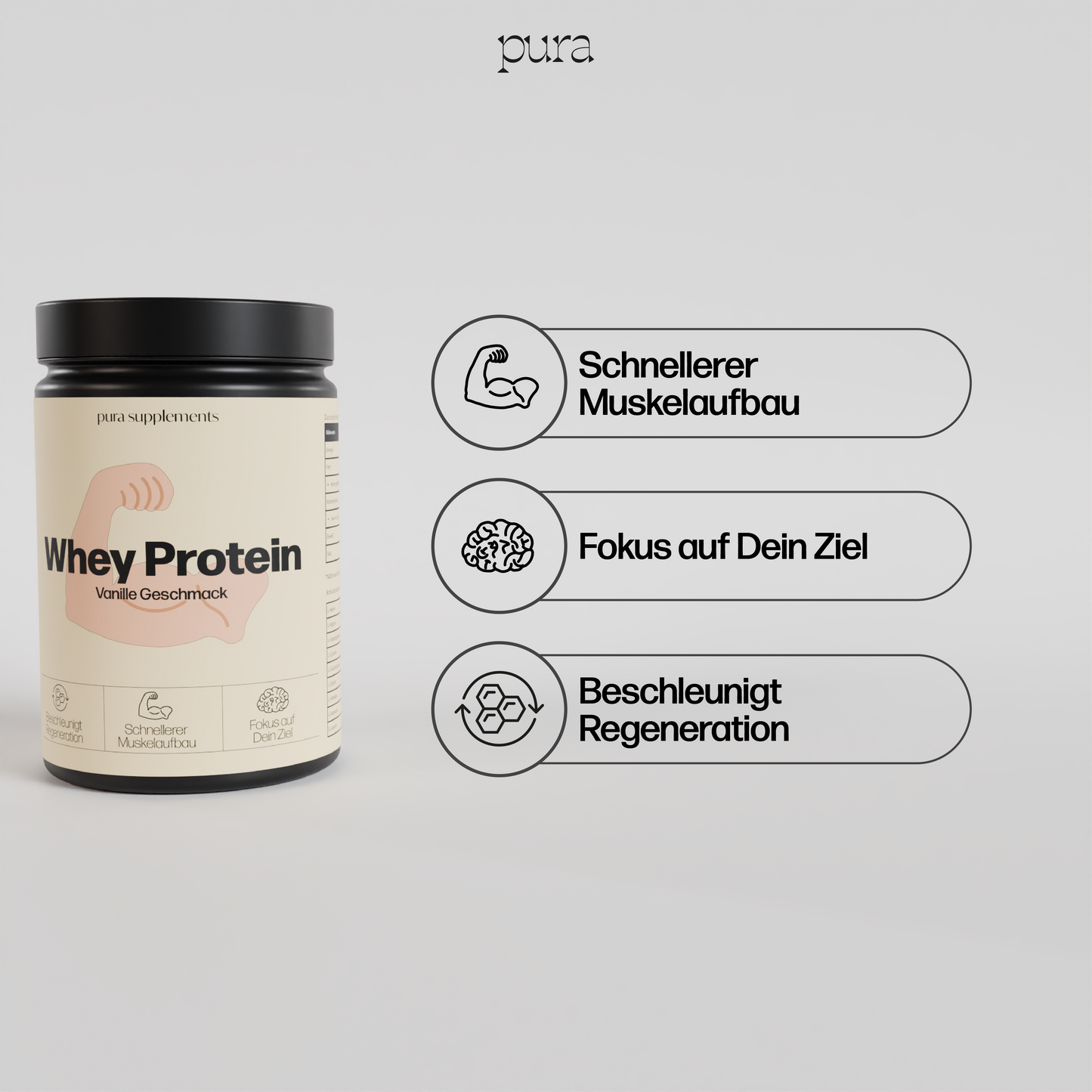 Premium Whey Protein Vanille - 1.000g