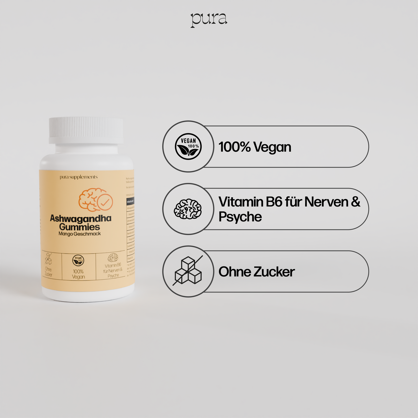 Ashwagandha Gummies - Mango Geschmack