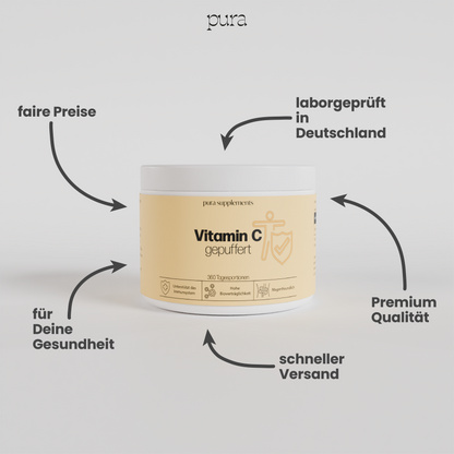 Gepuffertes Vitamin C - Kapseln