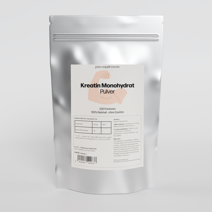Kreatin Monohydrat - 200 Mesh - 1000g