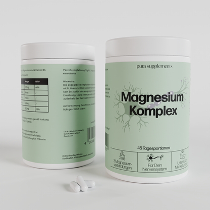 Magnesium Komplex + B-Vitamine - Kapseln