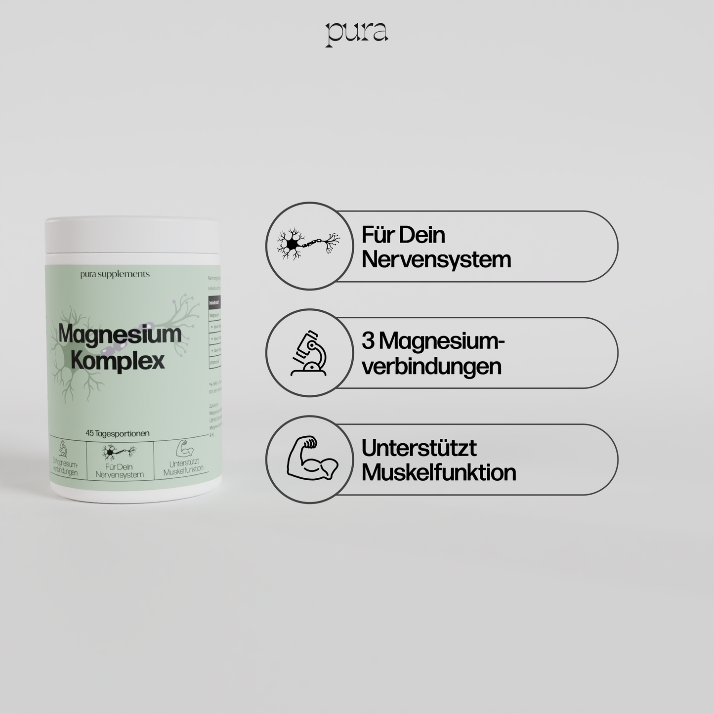 Magnesium Komplex + B-Vitamine - Kapseln