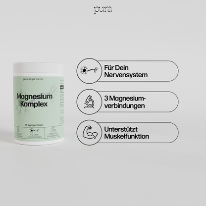 Magnesium Komplex + B-Vitamine - Kapseln