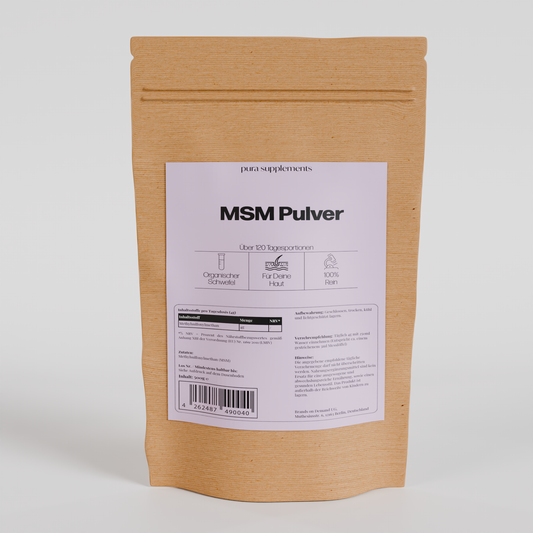 MSM Pulver - organische Schwefelverbindung - 500g