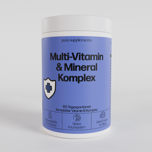 Multi Vitamin und Mineral Komplex - Kapseln