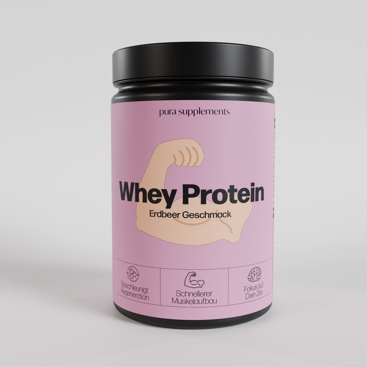Premium Whey Protein Erdbeere - 1.000g