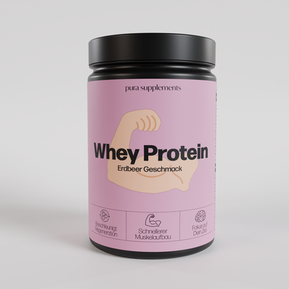 Premium Whey Protein Erdbeere - 1.000g