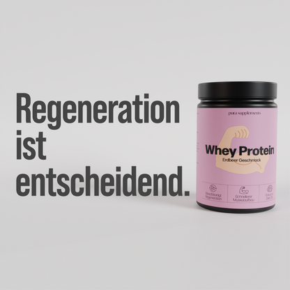 Premium Whey Protein Erdbeere - 1.000g