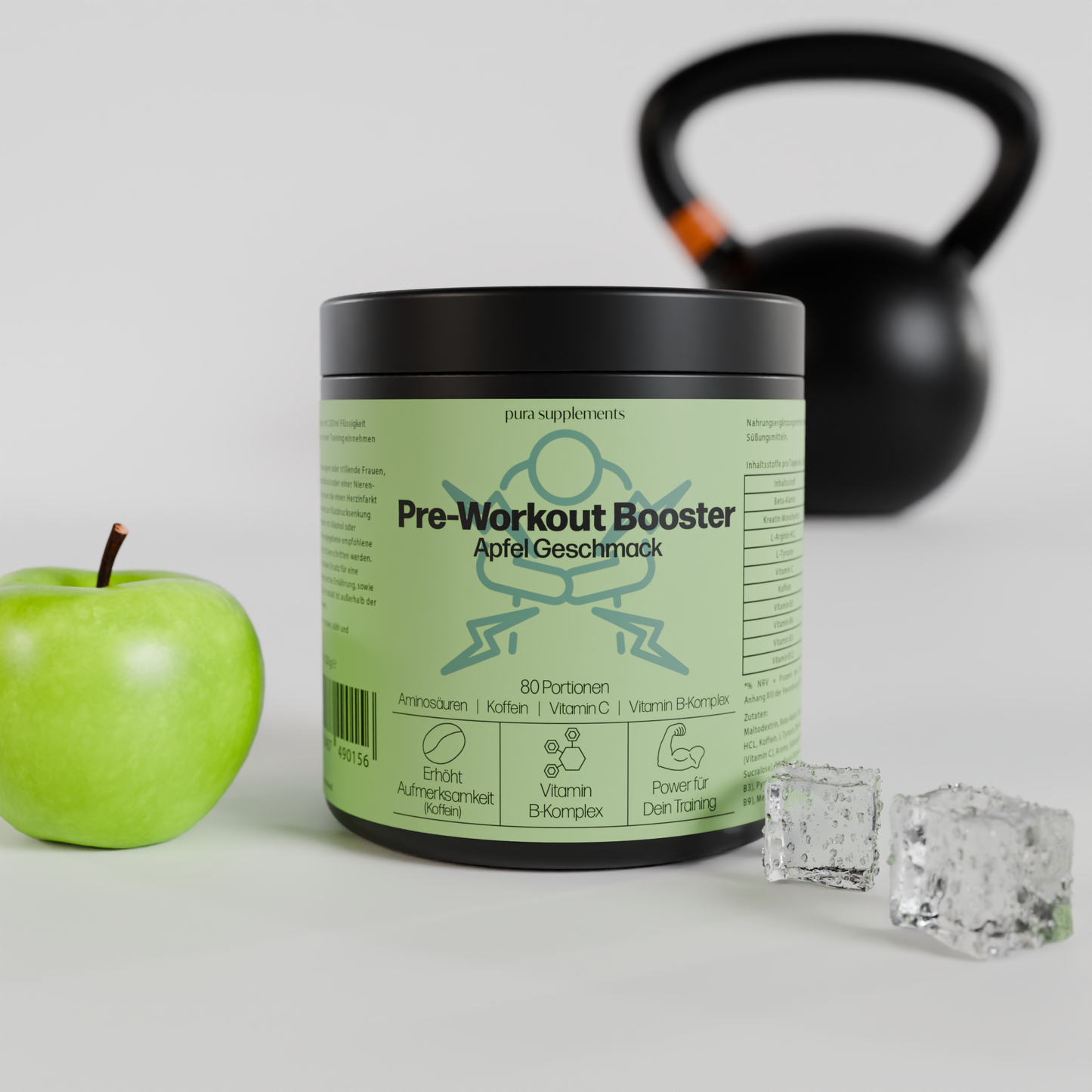 Pre-Workout Booster - Apfel