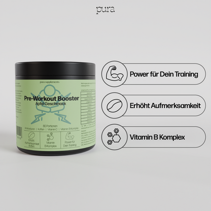 Pre-Workout Booster - Apfel