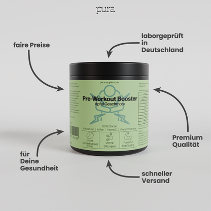 Pre-Workout Booster - Apfel