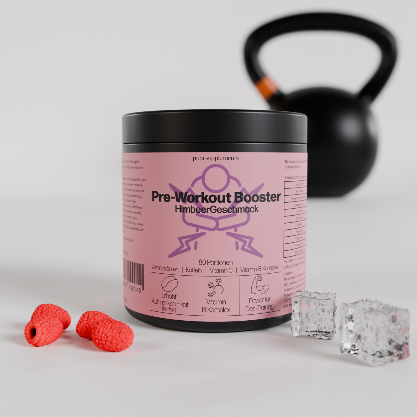 Pre-Workout Booster - Himbeere