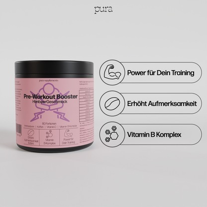 Pre-Workout Booster - Himbeere