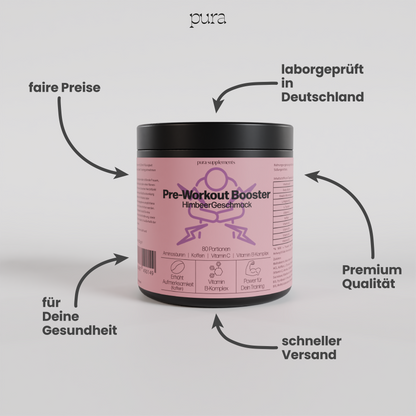 Pre-Workout Booster - Himbeere