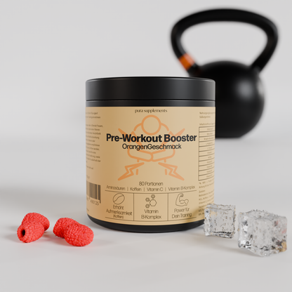 Pre-Workout Booster - Geschmack Orange