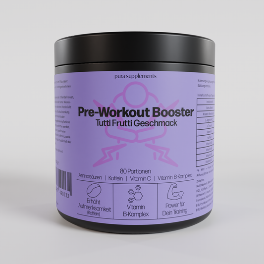 Pre-Workout Booster - Geschmack Tutti Frutti