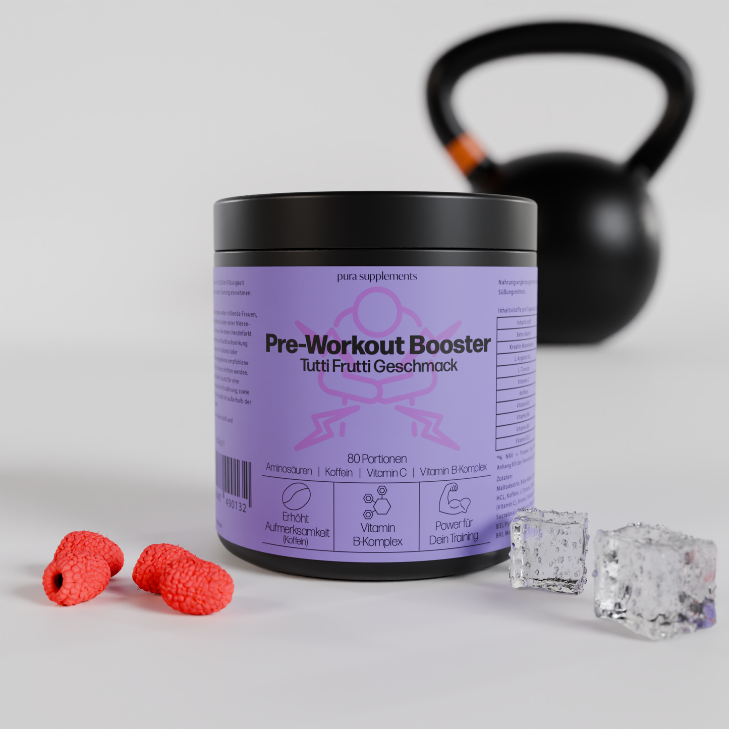 Pre-Workout Booster - Geschmack Tutti Frutti