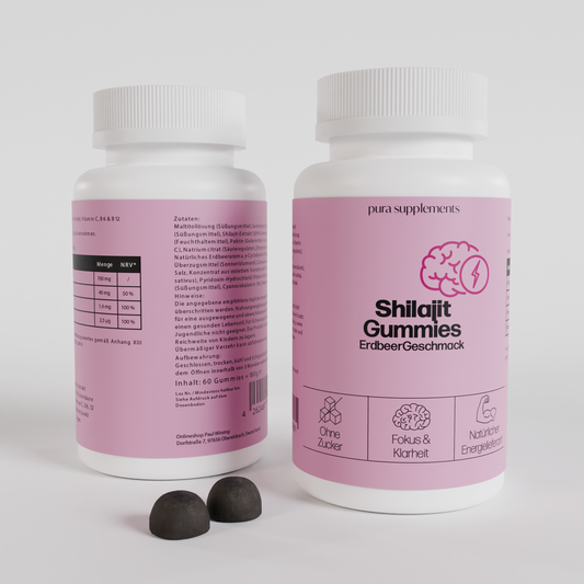 Shilajit Gummies Erdbeer Geschmack