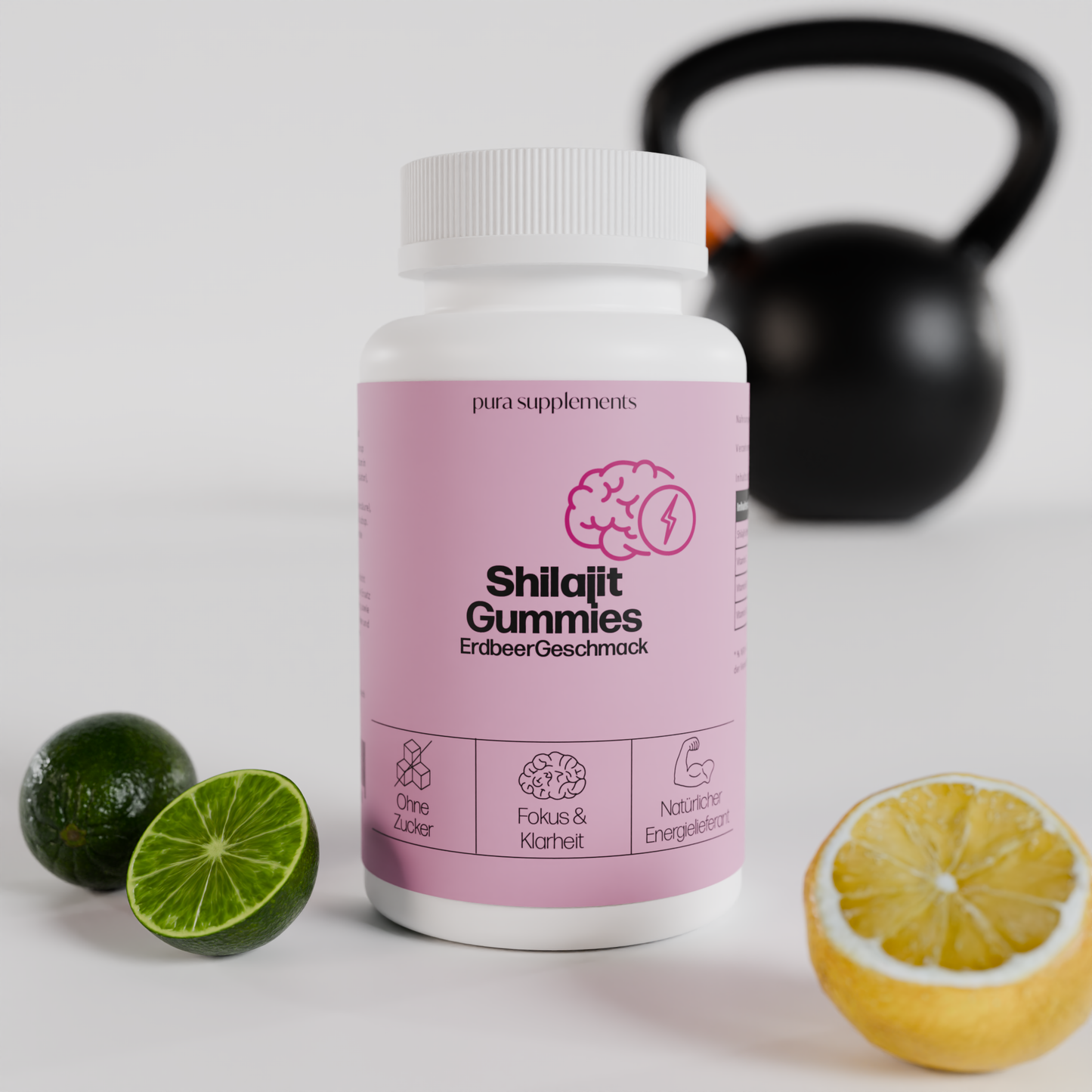 Shilajit Gummies Erdbeer Geschmack
