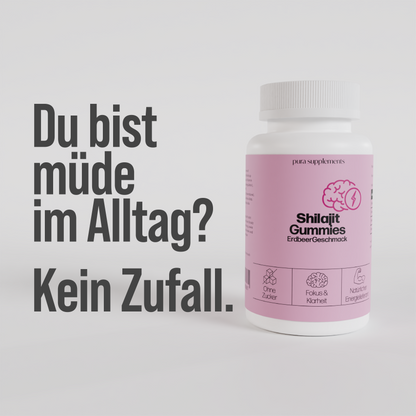 Shilajit Gummies Erdbeer Geschmack