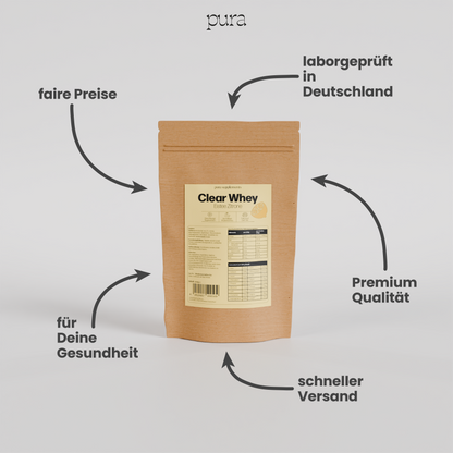 Clear Whey Protein Eistee Zitrone - 500g