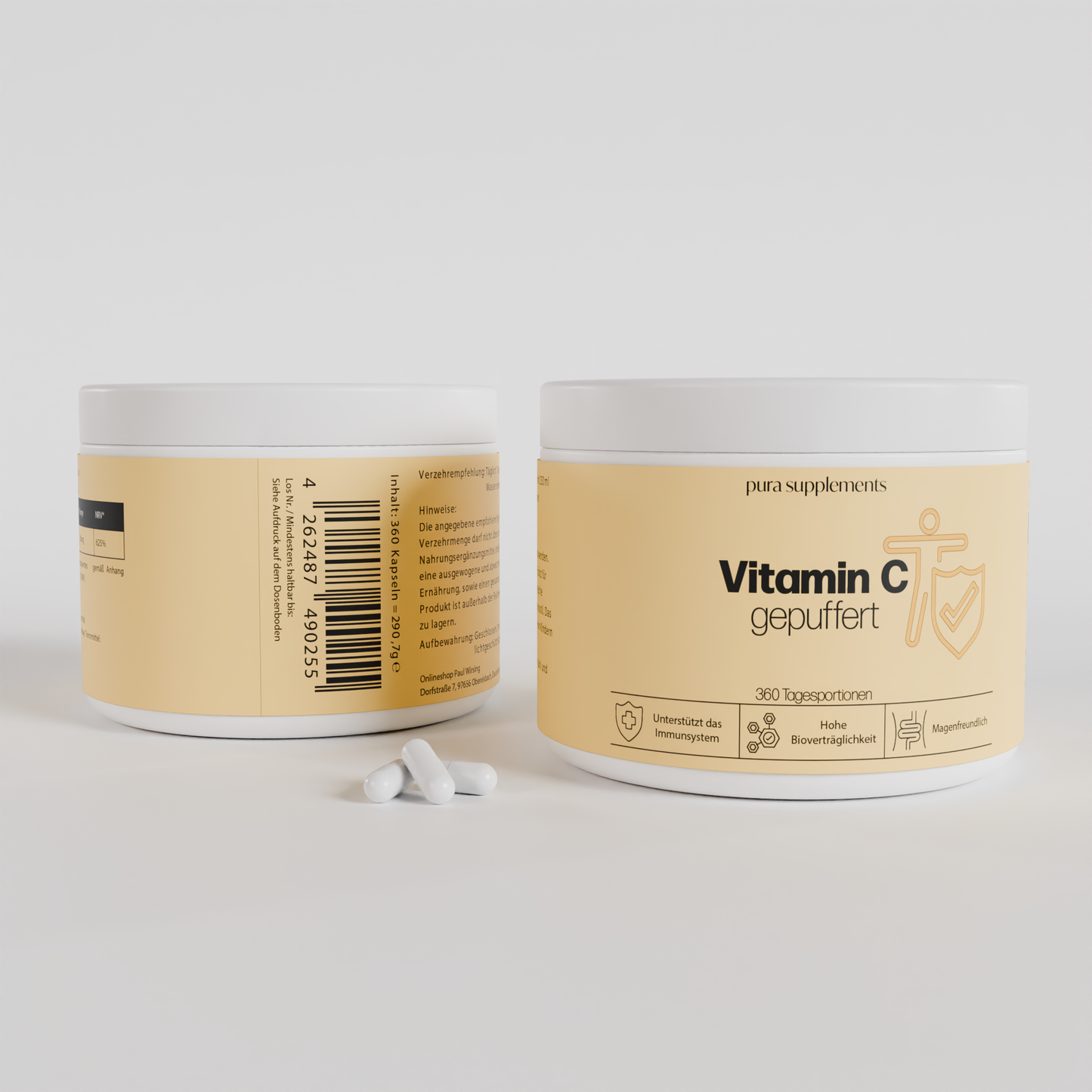 Gepuffertes Vitamin C - Kapseln
